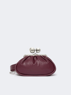Pasticcino Bag medium in nappa lucida - ROSSO VIOLA WEEKEND MAXMARA