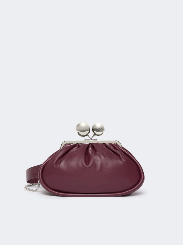 Pasticcino Bag medium in nappa lucida - ROSSO VIOLA WEEKEND MAXMARA