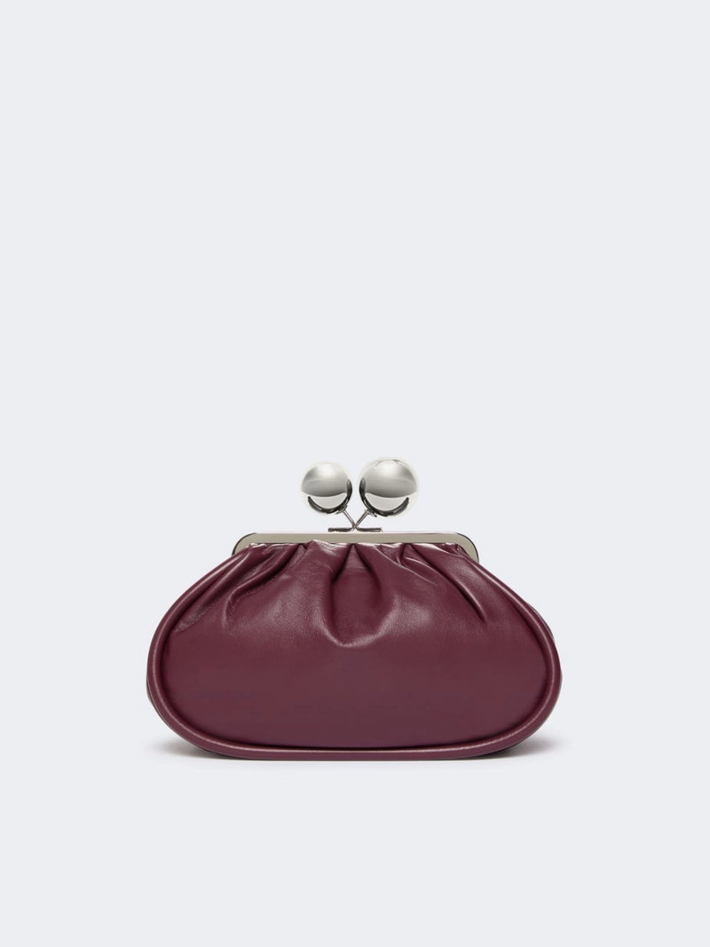 Pasticcino Bag medium in nappa lucida - ROSSO VIOLA WEEKEND MAXMARA