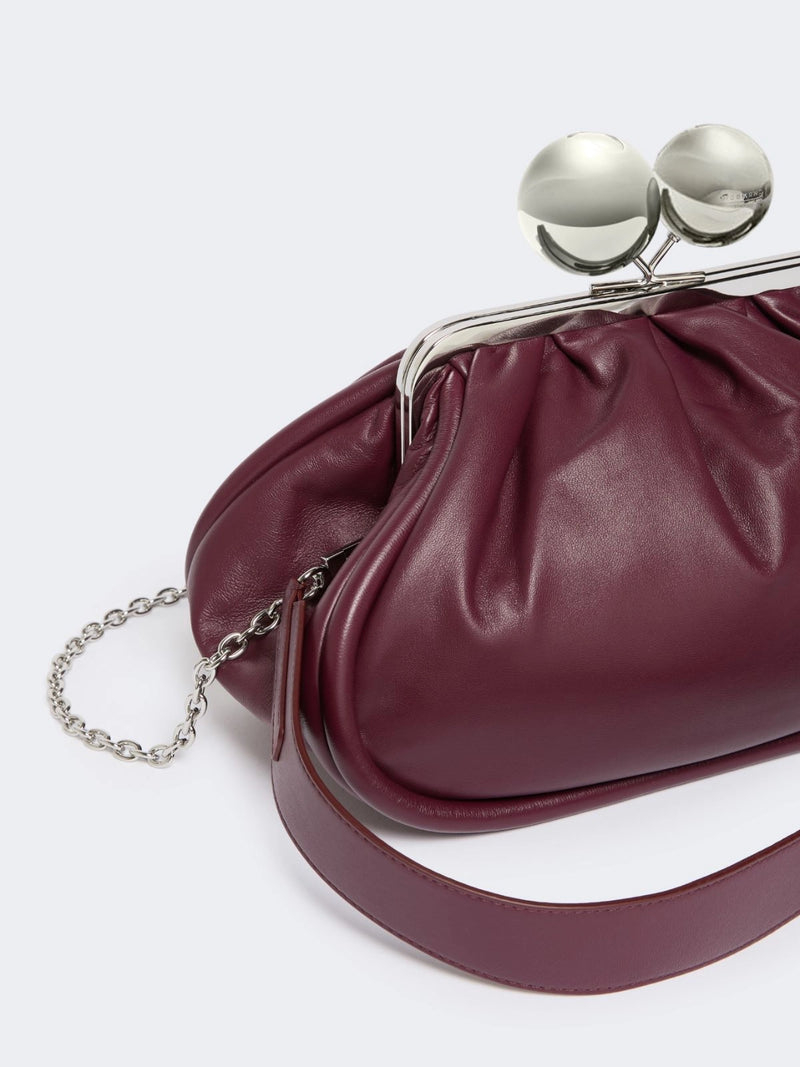 Pasticcino Bag medium in nappa lucida - ROSSO VIOLA WEEKEND MAXMARA