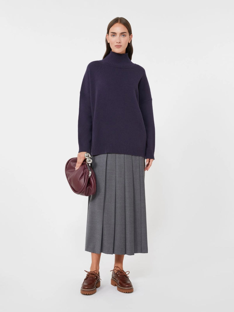 Pasticcino Bag medium in nappa lucida - ROSSO VIOLA WEEKEND MAXMARA
