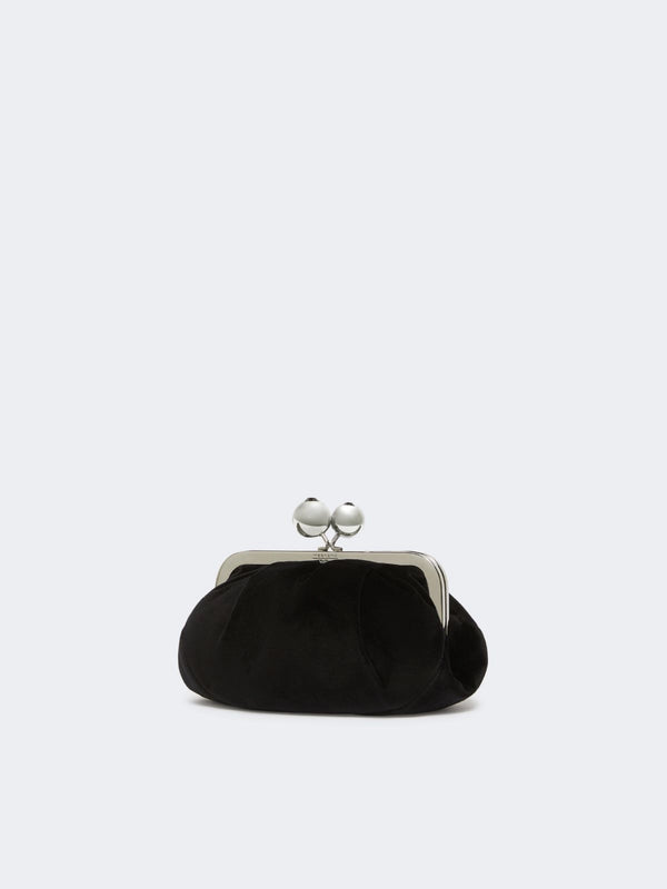 Small cotton velvet Pasticcino Bag - NERO WEEKEND MAXMARA