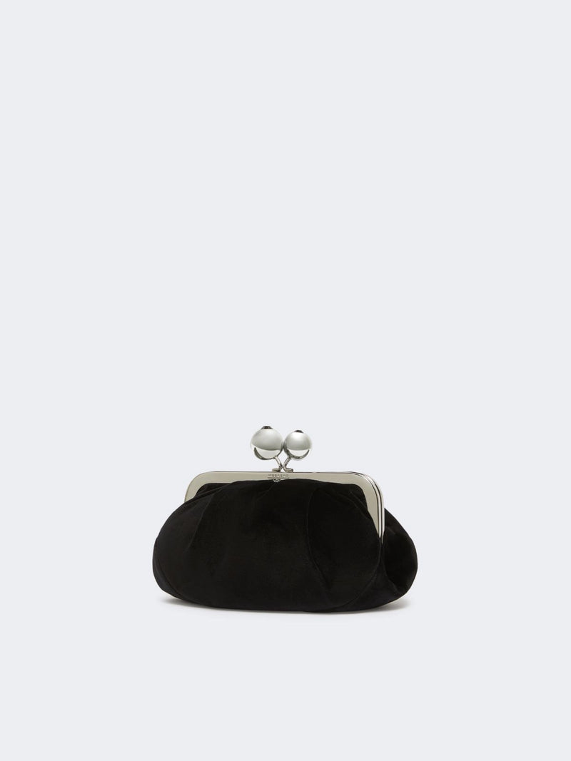Small cotton velvet Pasticcino Bag - NERO WEEKEND MAXMARA