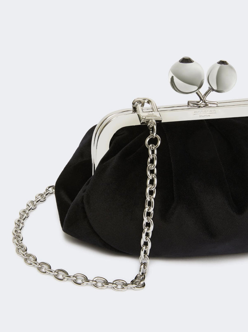 Small cotton velvet Pasticcino Bag - NERO WEEKEND MAXMARA