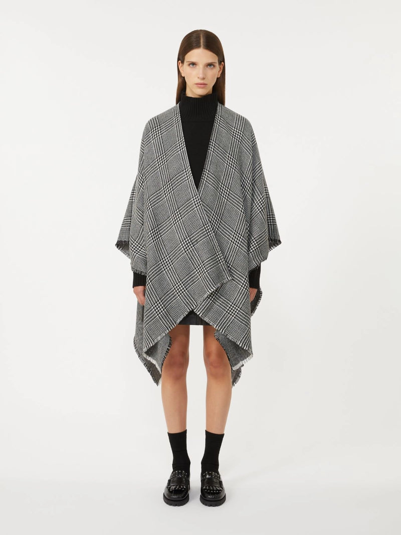 Mantella in lana double face - NERO WEEKEND MAXMARA