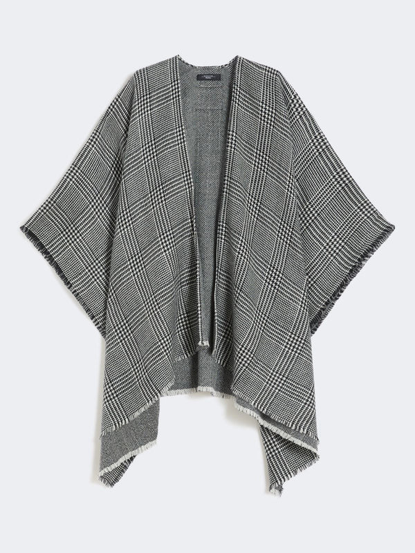 Mantella in lana double face - NERO WEEKEND MAXMARA