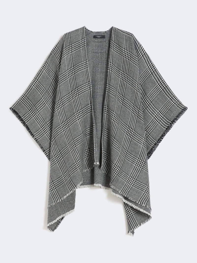 Mantella in lana double face - NERO WEEKEND MAXMARA