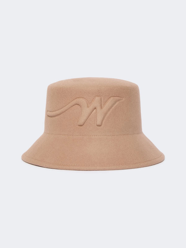 Bucket in feltro di lana - CAMMELLO WEEKEND MAXMARA