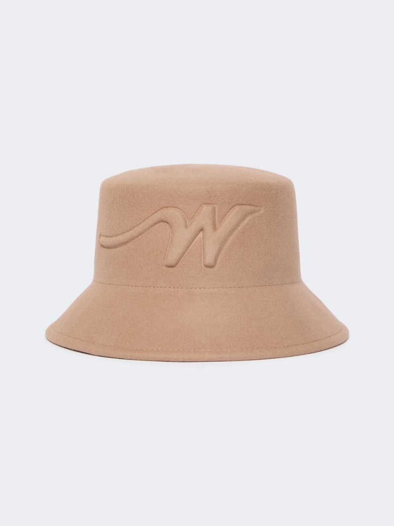 Bucket in feltro di lana - CAMMELLO WEEKEND MAXMARA