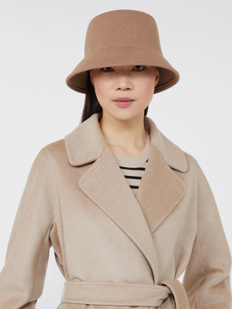 Bucket in feltro di lana - CAMMELLO WEEKEND MAXMARA