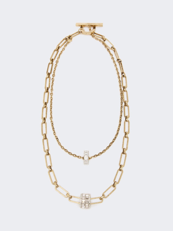Collana doppio filo in metallo WEEKEND MAXMARA