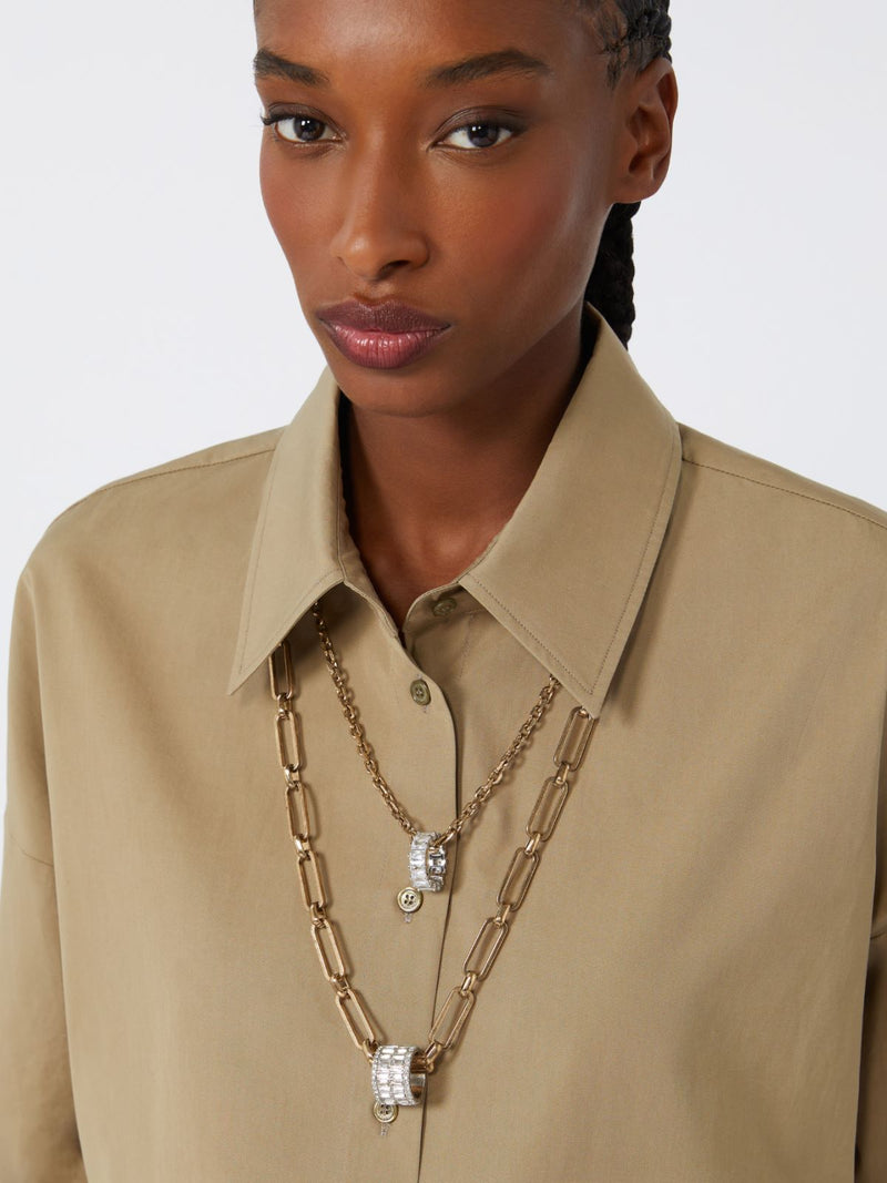 Collana doppio filo in metallo WEEKEND MAXMARA