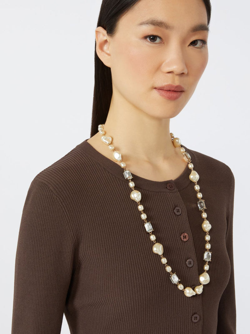 Collana con perle in vetro WEEKEND MAXMARA