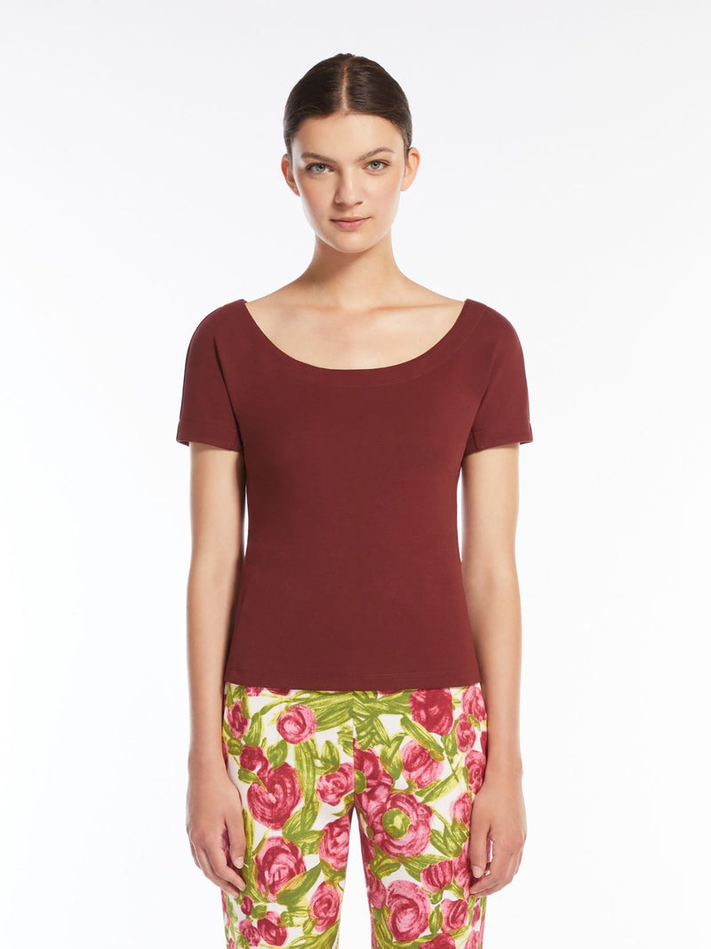 Top aderente in jersey stretch WEEKEND MAXMARA