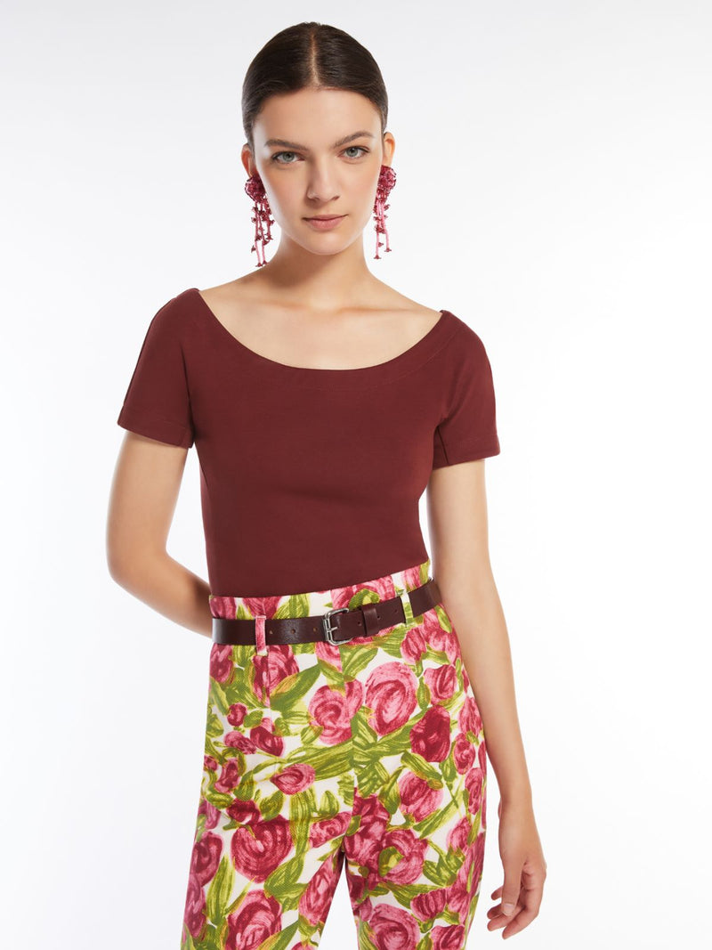 Top aderente in jersey stretch WEEKEND MAXMARA