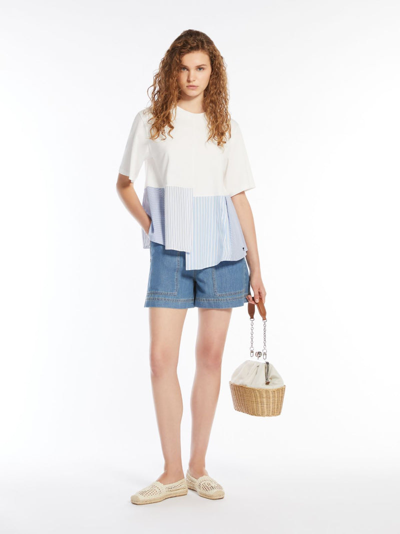 T-shirt svasata in cotone WEEKEND MAXMARA
