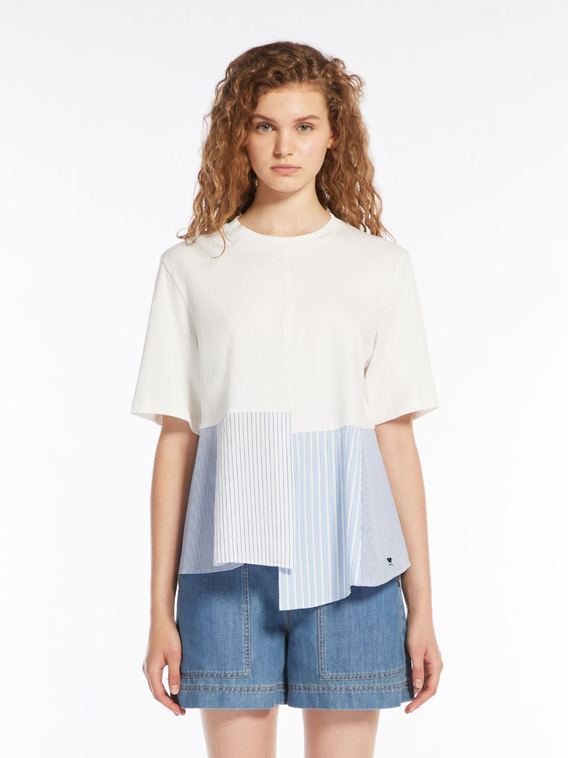 T-shirt svasata in cotone WEEKEND MAXMARA