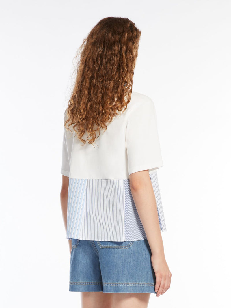 T-shirt svasata in cotone WEEKEND MAXMARA