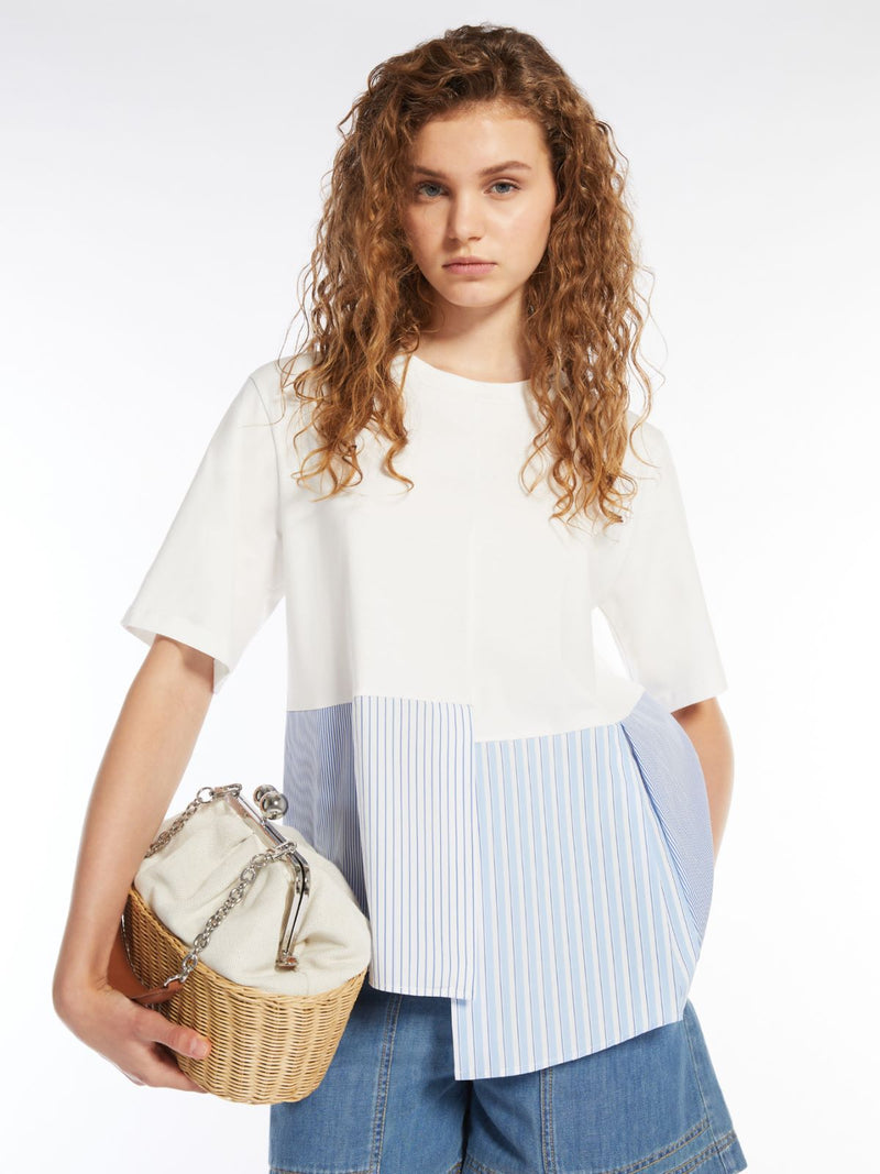 T-shirt svasata in cotone WEEKEND MAXMARA