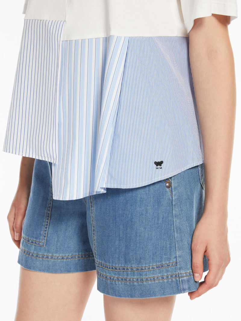 T-shirt svasata in cotone WEEKEND MAXMARA