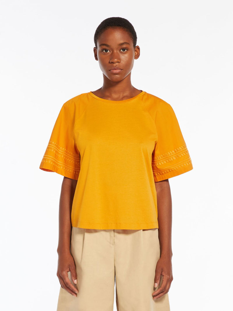 T-SHIRT IN JERSEY DI COTONE weekend maxmara
