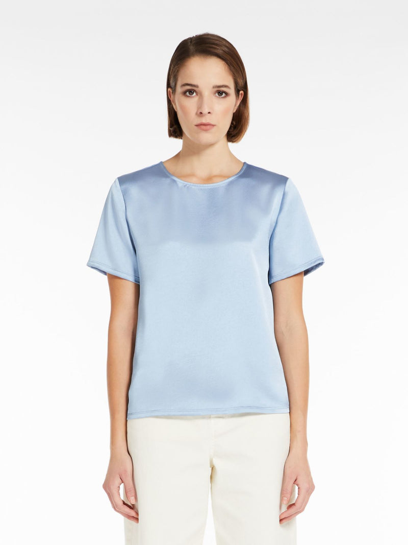 BLUSA IN RASO E JERSEY weekend maxmara
