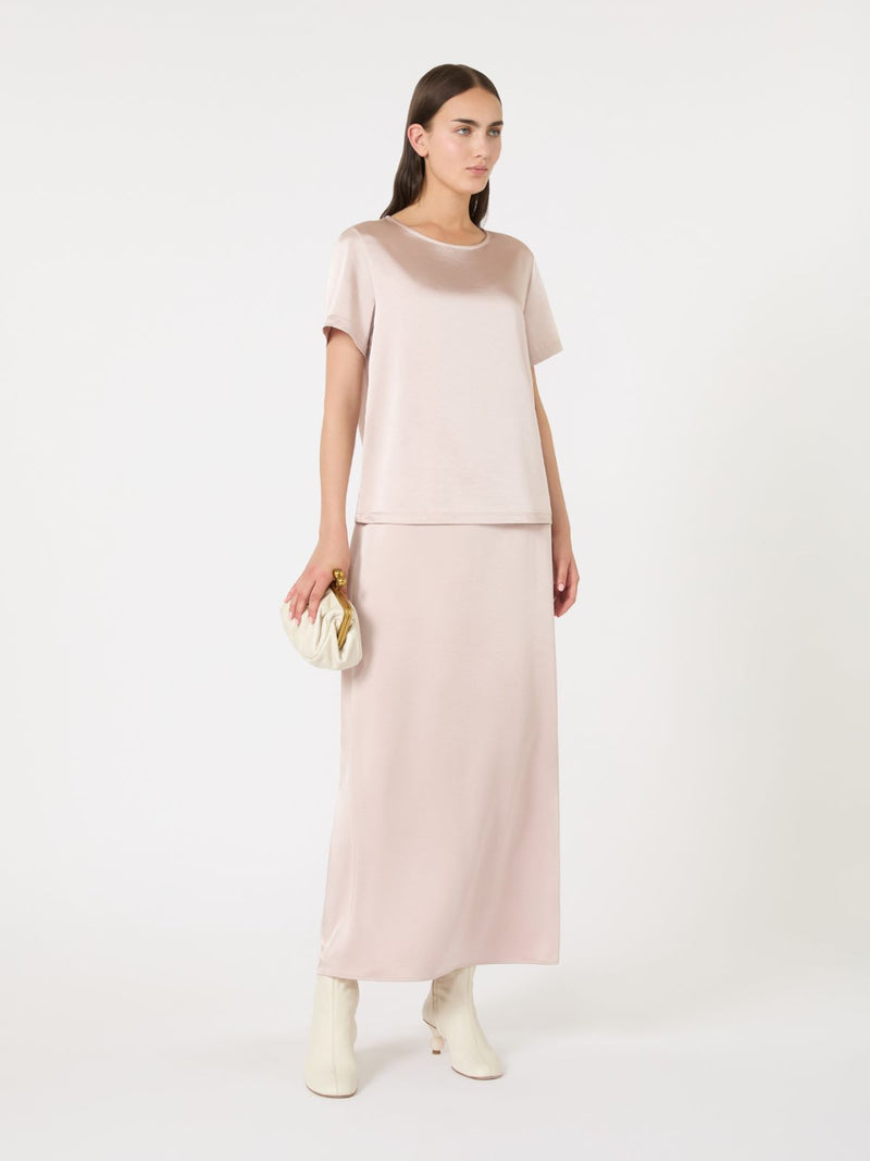 T-shirt in raso e jersey WEEKEND MAXMARA
