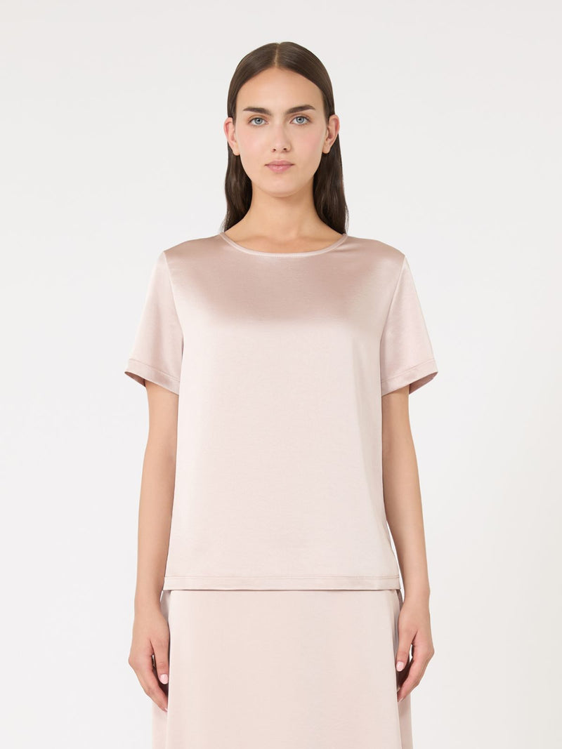 T-shirt in raso e jersey WEEKEND MAXMARA