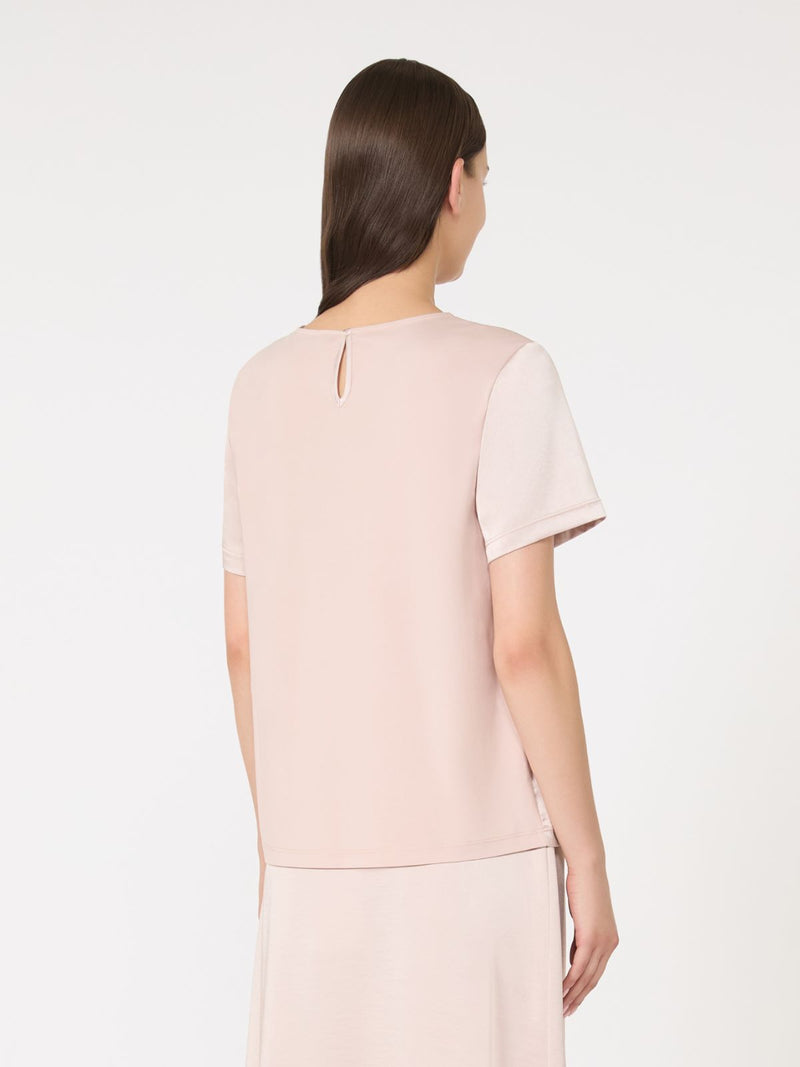 T-shirt in raso e jersey WEEKEND MAXMARA