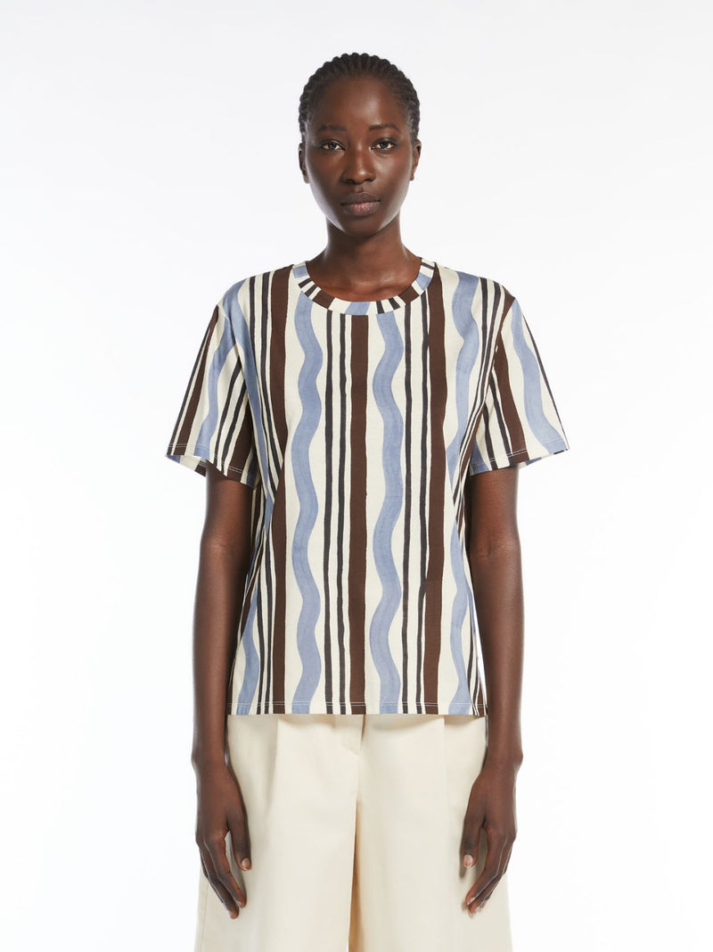 T-shirt in jersey stampato WEEKEND MAXMARA