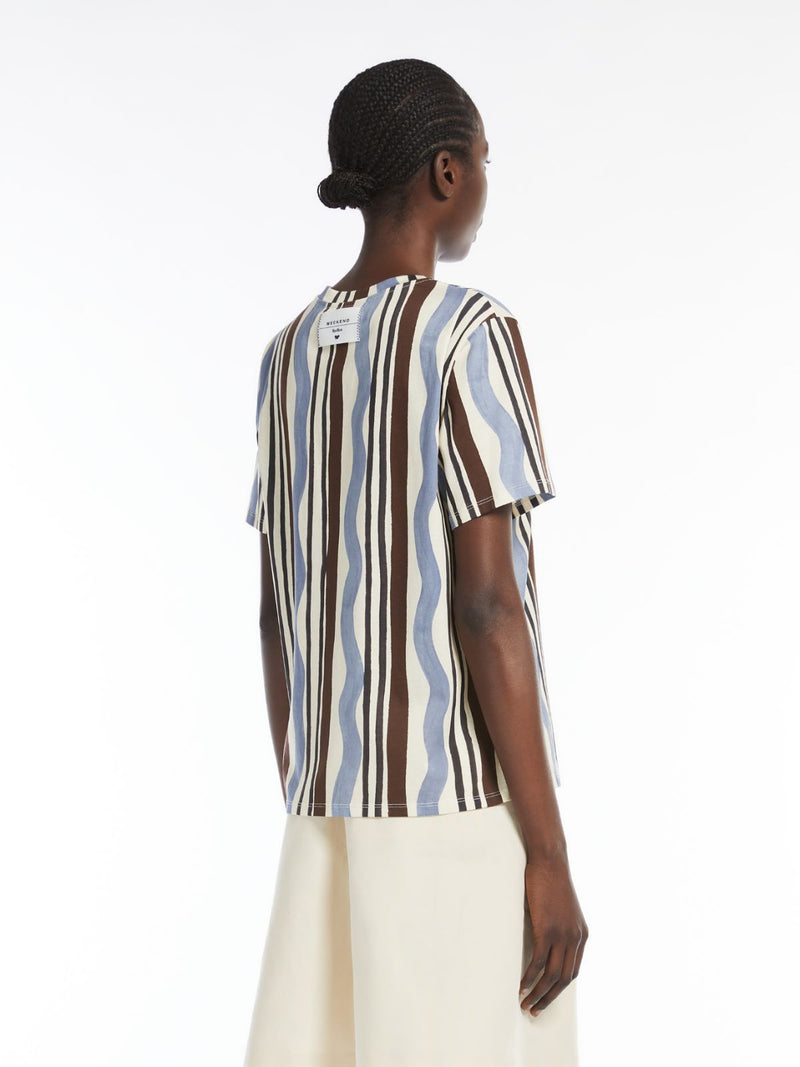 T-shirt in jersey stampato WEEKEND MAXMARA