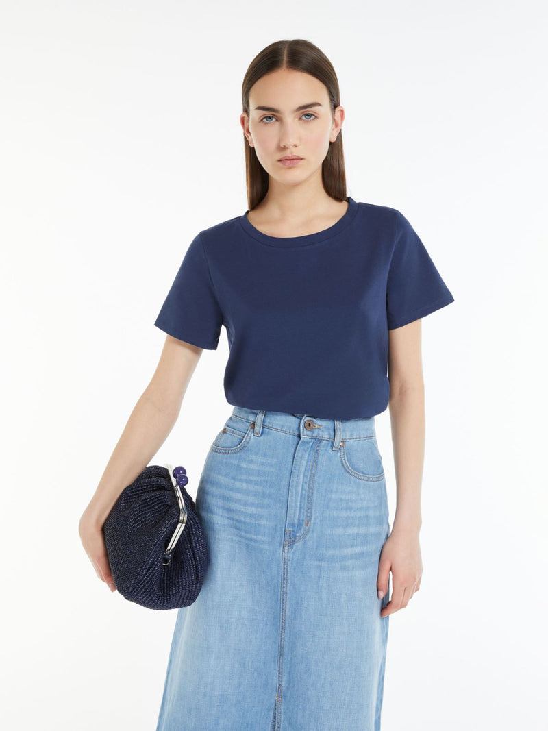 T-SHIRT IN JERSEY DI COTONE ORGANICO weekend maxmara