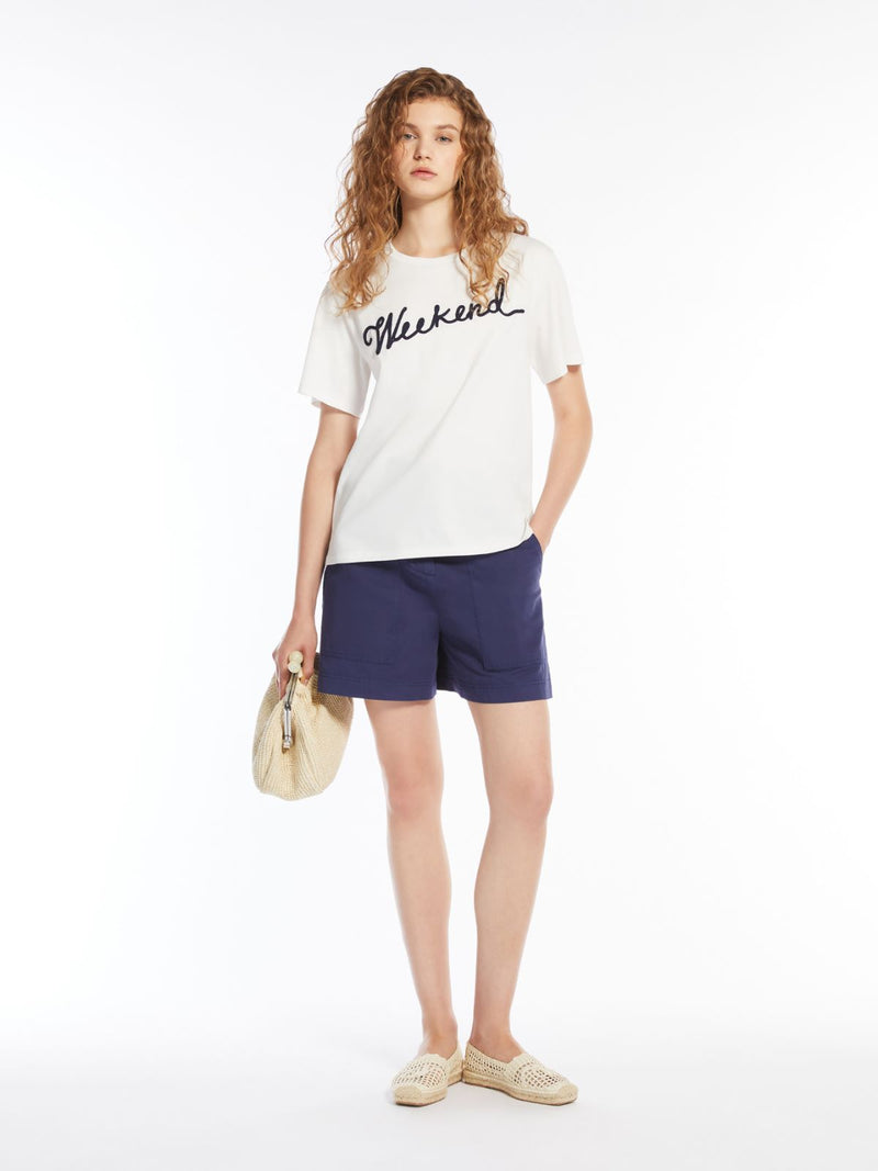 T-shirt in cotone WEEKEND MAXMARA