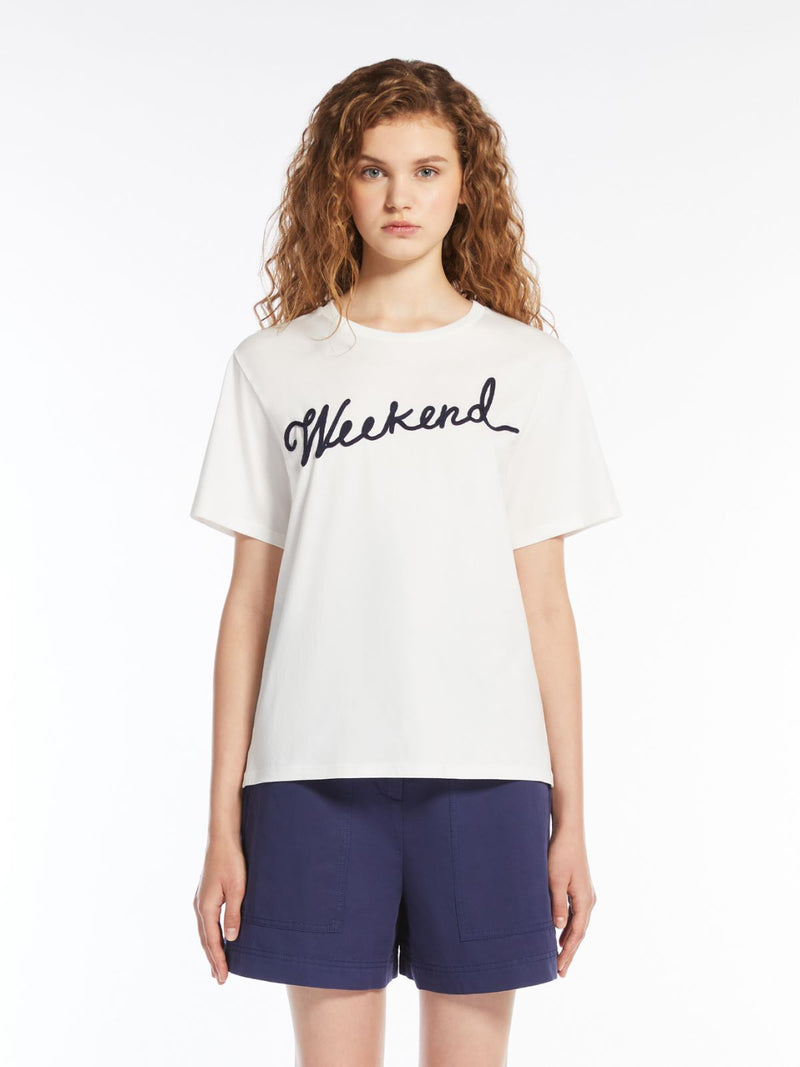 T-shirt in cotone WEEKEND MAXMARA