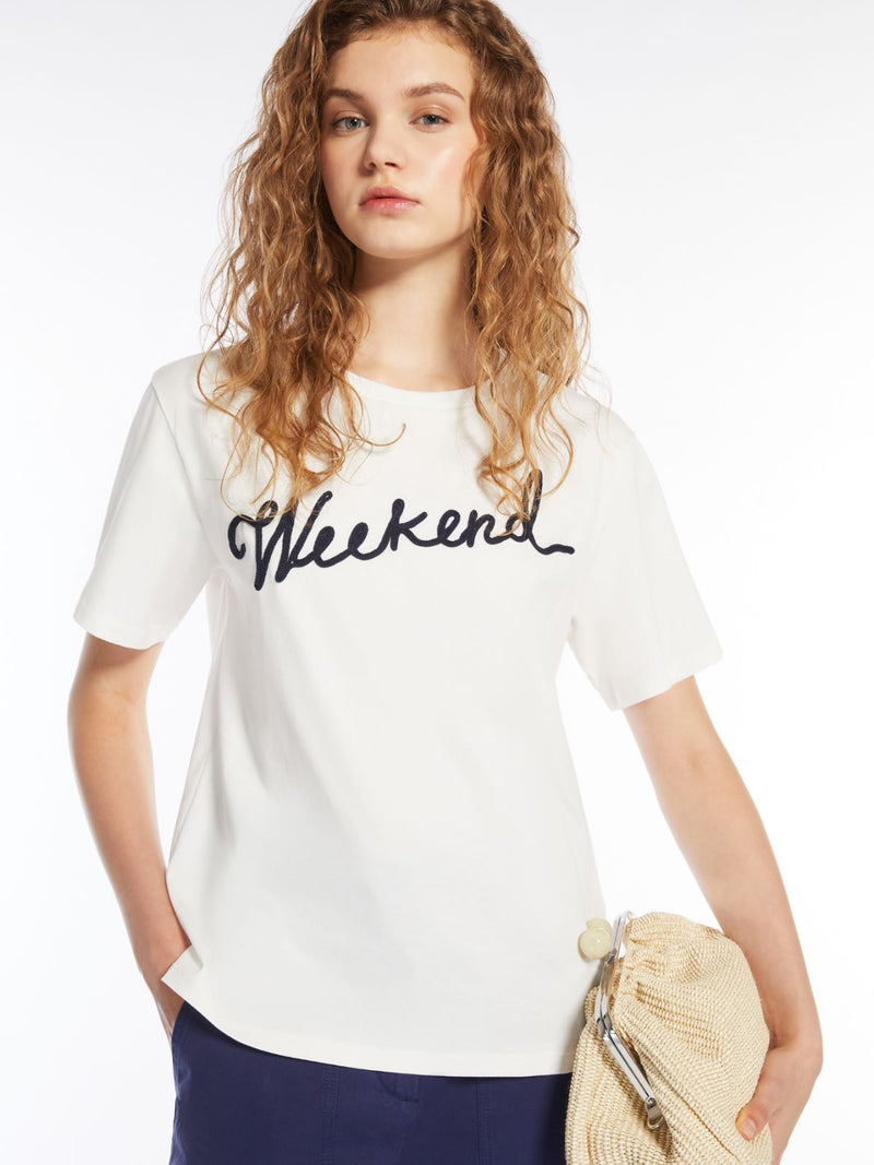 T-shirt in cotone WEEKEND MAXMARA