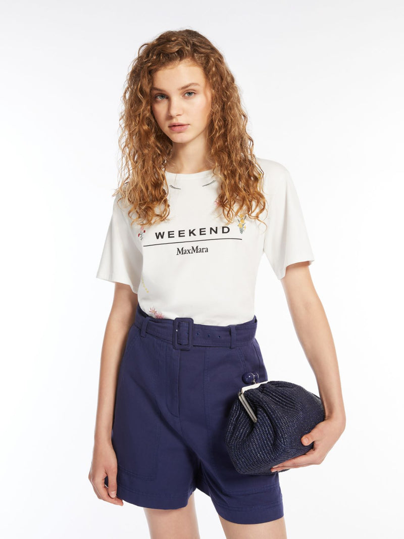 T-shirt in cotone WEEKEND MAXMARA