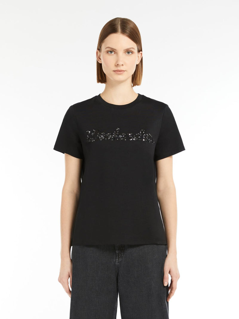 T-shirt in jersey di cotone  WEEKEND MAXMARA