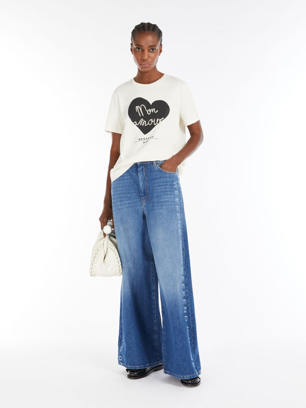 T-shirt in jersey di cotone  WEEKEND MAXMARA