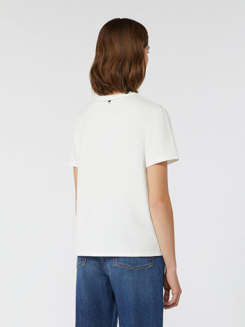T-shirt in cotone con stampa WEEKEND MAXMARA