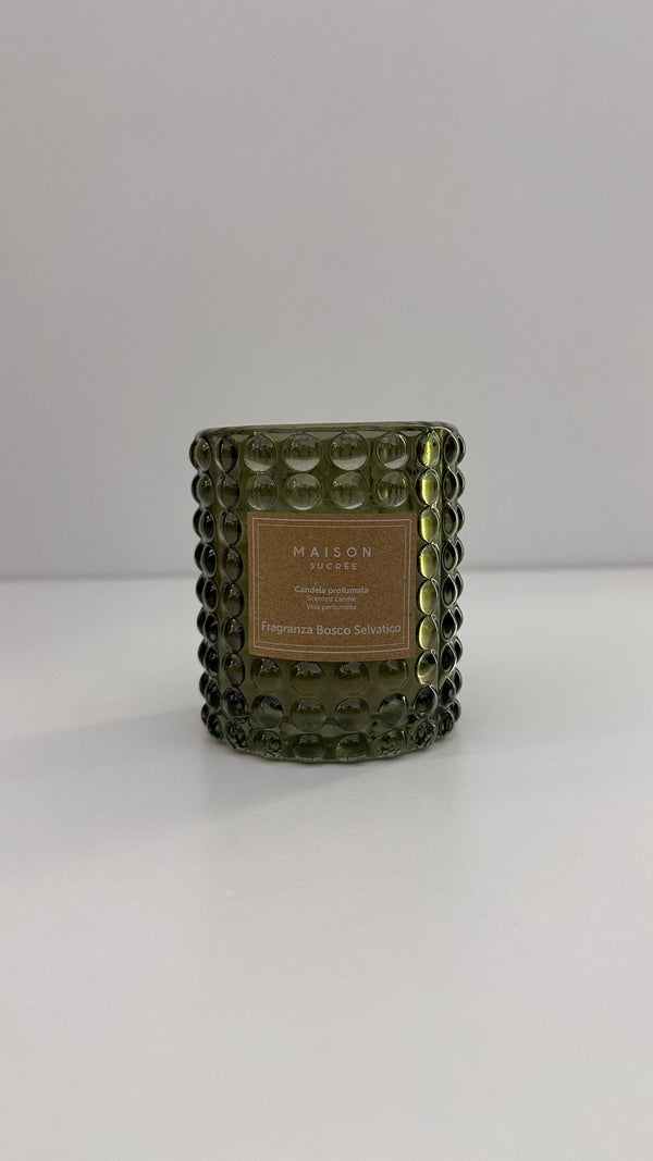 Candela Profumata Bosco Selvatico 150gr | Maison Sucrée