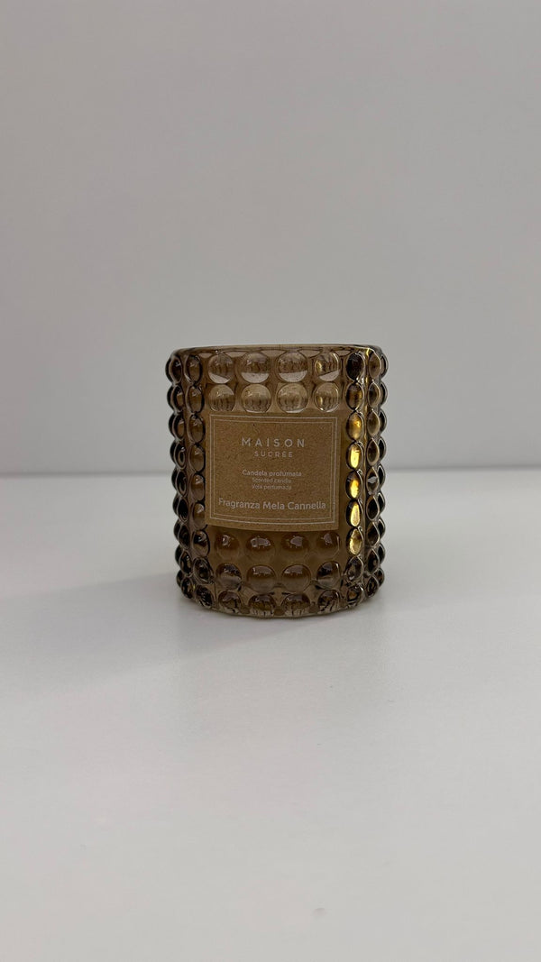 Candela Profumata Mela e Cannella 150gr | Maison Sucrée