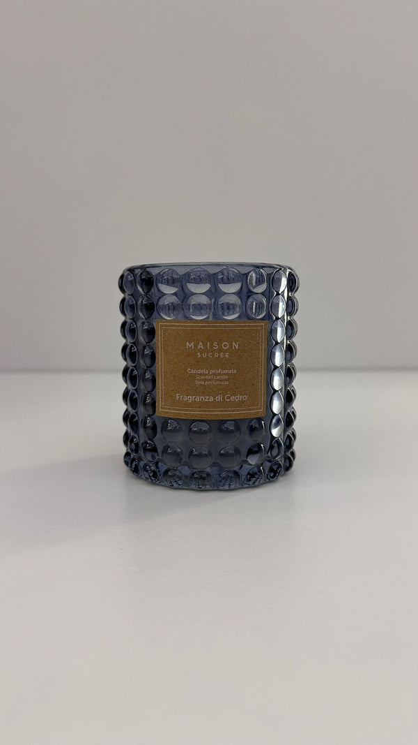 Candela Profumata Cedro 150gr | Maison Sucrée