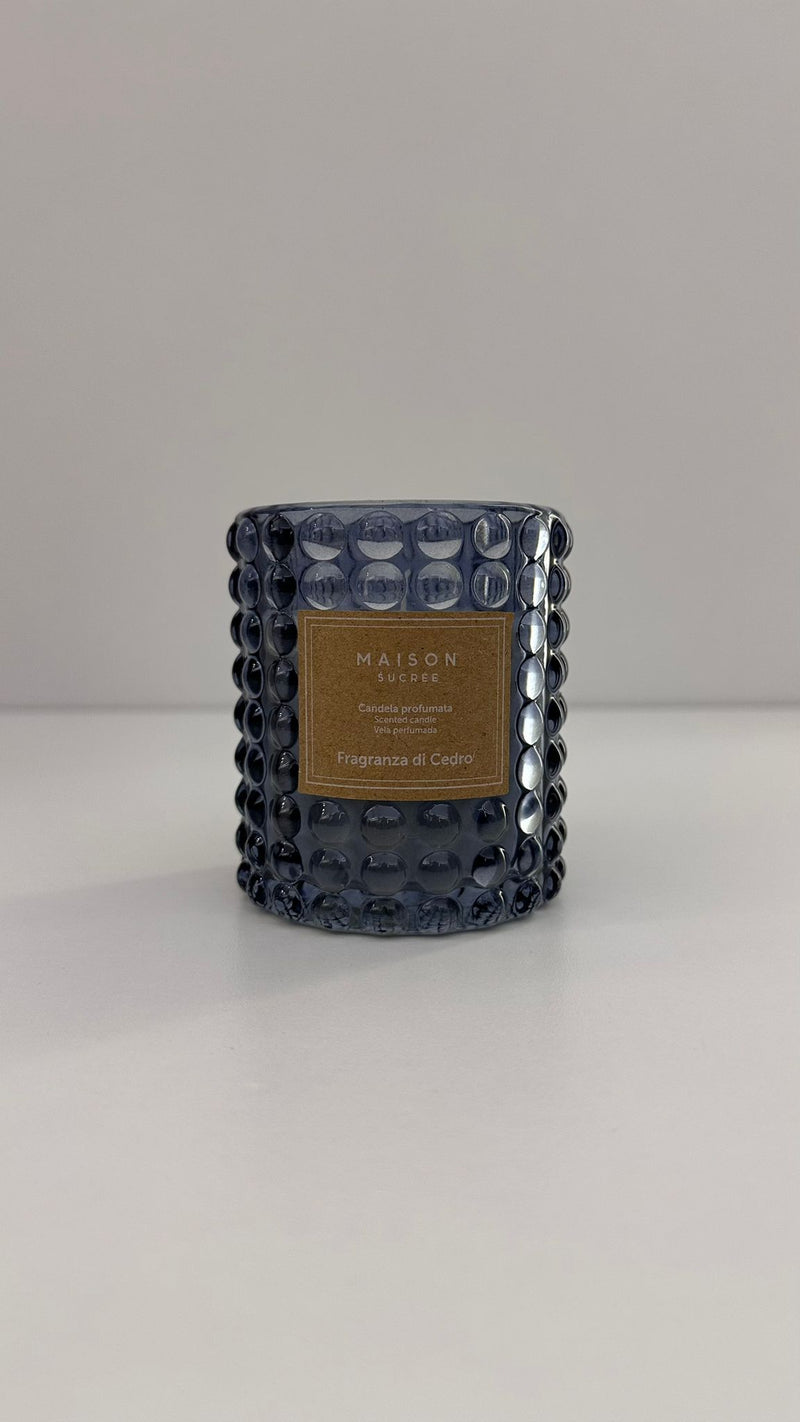 Candela Profumata Cedro 150gr | Maison Sucrée