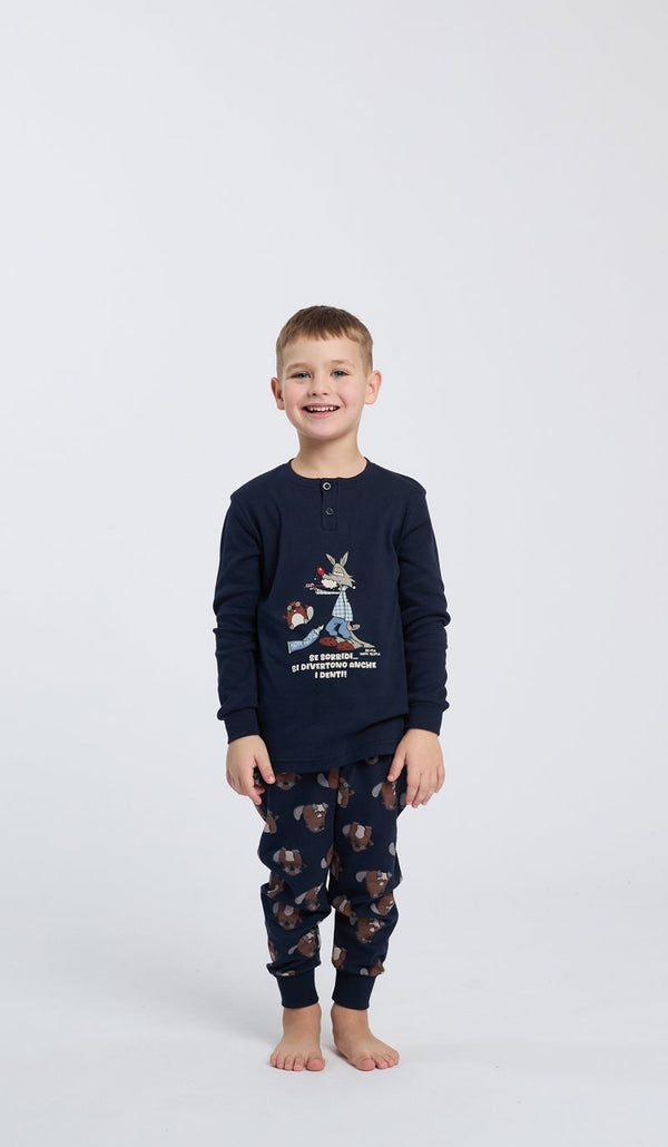 Pigiama Serafino Bimbo Sorridi HAPPY PEOPLE